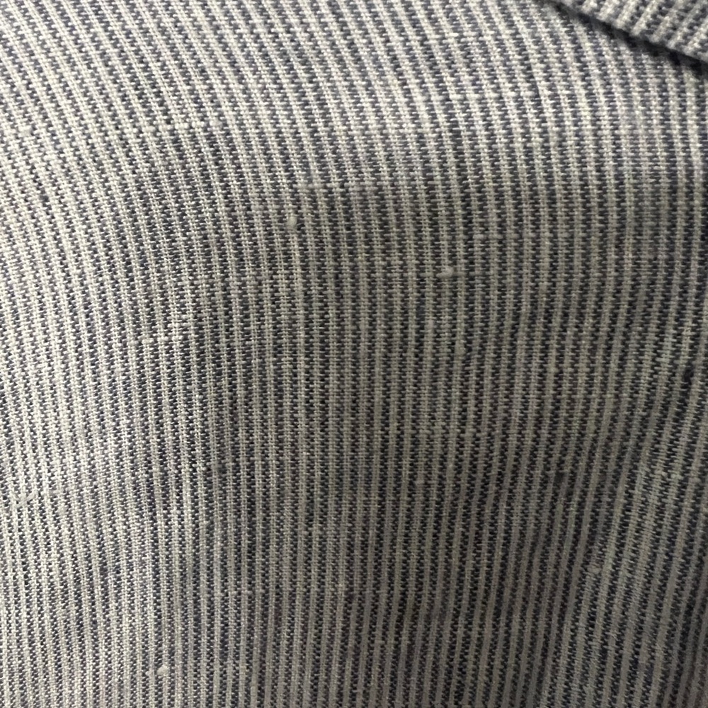 Lily Stanhope‎ Chic Light Gray Women's Blazer medium Linen - Picture 3 of 4